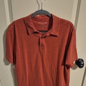 Banana Republic Rust Polo Shirt